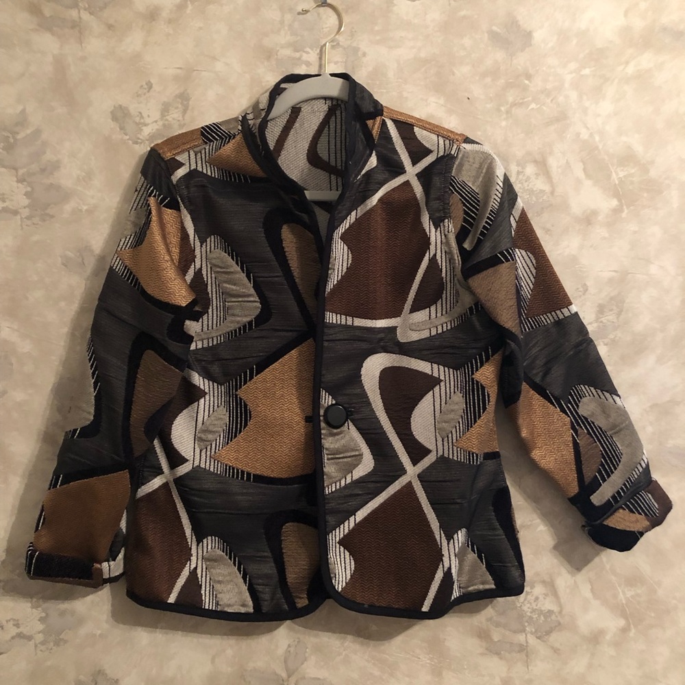 Boutique reversible women’s dress jacket